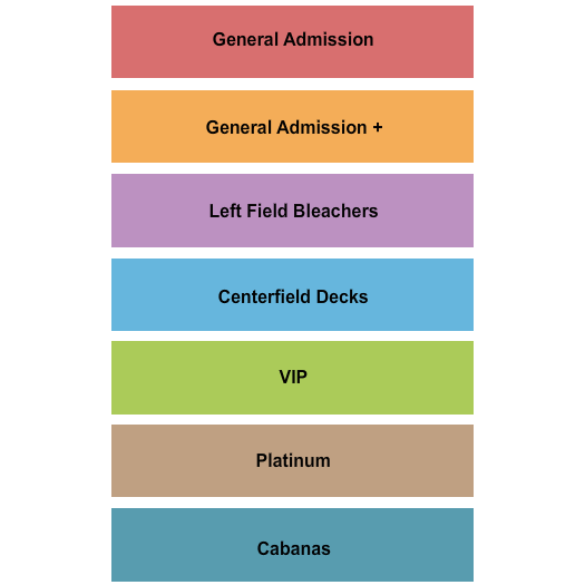Tempe Beach Park Twenty One Pilots Seating Chart